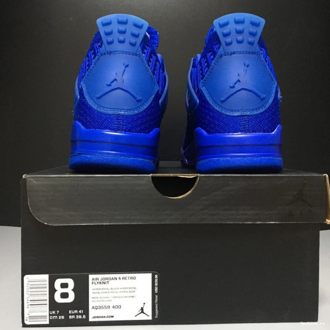 ROYAL” AIR 4 FLYKNIT JORDAN “HYPER AQ3559-400 0524